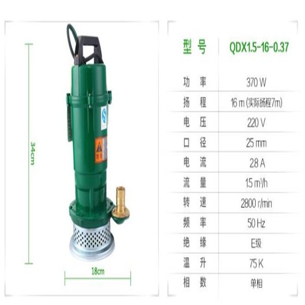 小型潜水电泵